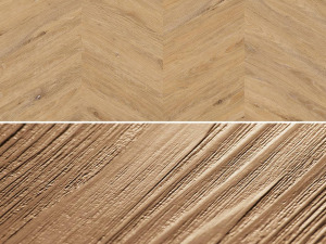 Nahaufnahme Vinylboden Project Floors Chevron PW 3350FP