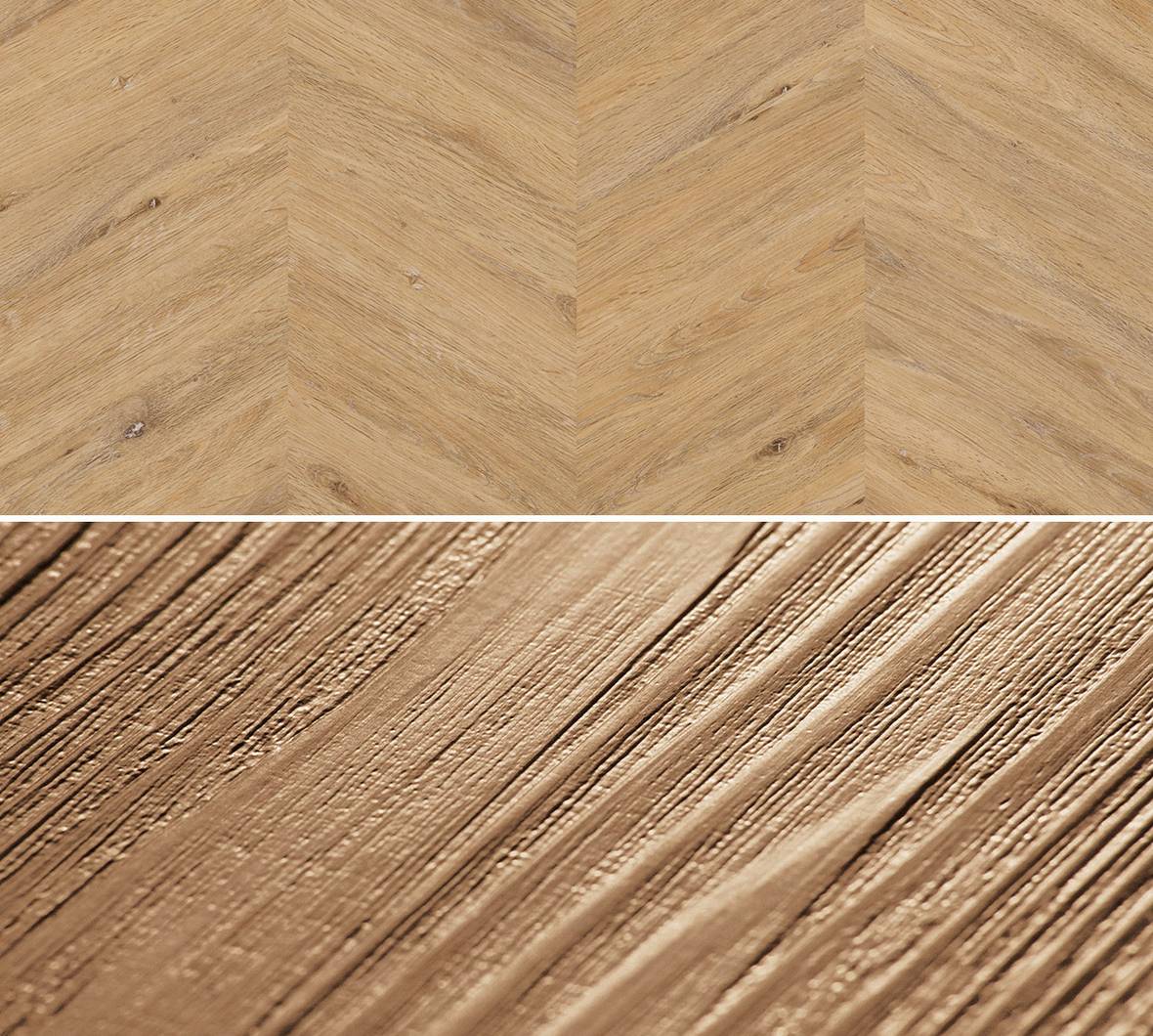 Nahaufnahme Vinylboden Project Floors Chevron PW 3350FP