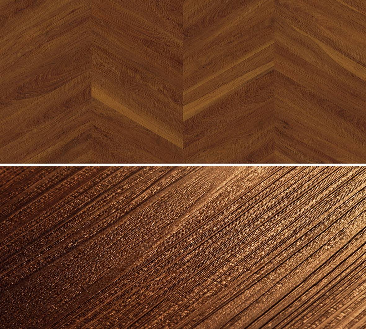 Nahaufnahme Vinylboden Project Floors Chevron PW 3535FP