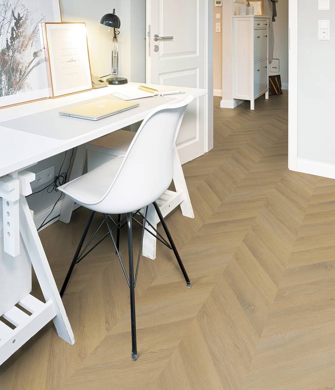 Raumbild Vinylboden Project Floors_Chevron_PW 5001FP